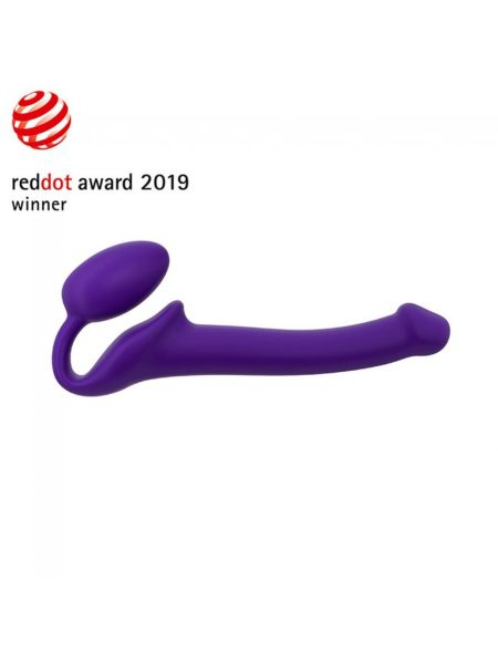 Podwójne dildo fioletowe sex lesbijski 29,8 cm - 4