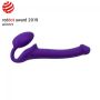 Podwójne dildo fioletowe sex lesbijski 29,8 cm - 5