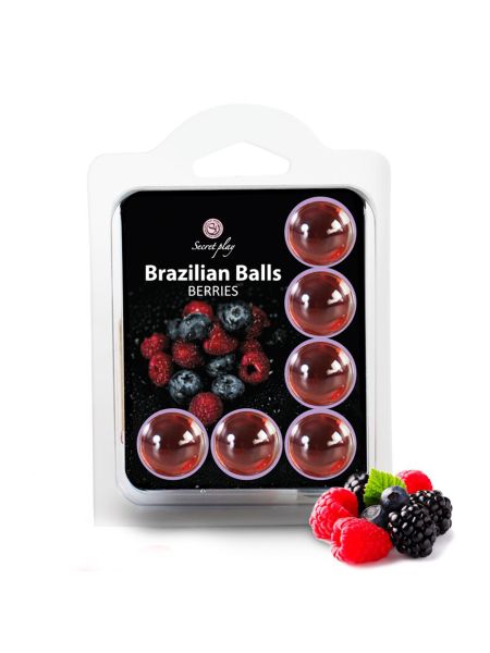 6x Kulki brazylijskie Secret Play Brazilian Balls Berries