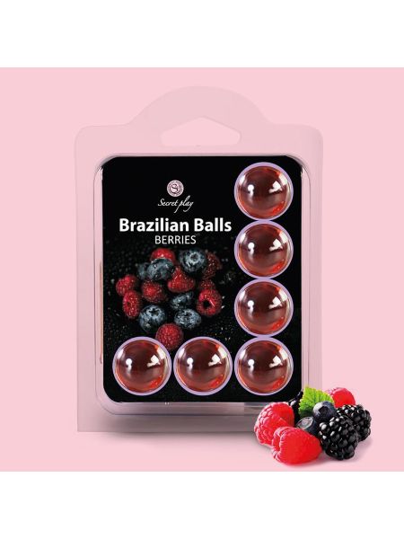 6x Kulki brazylijskie Secret Play Brazilian Balls Berries - 3