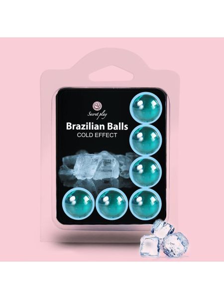 6x Kulki brazylijskie Secret Play Brazilian Balls Cold Effect - 3