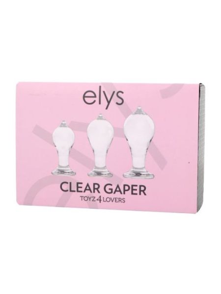 Set di Plug Clear Gaper - 4