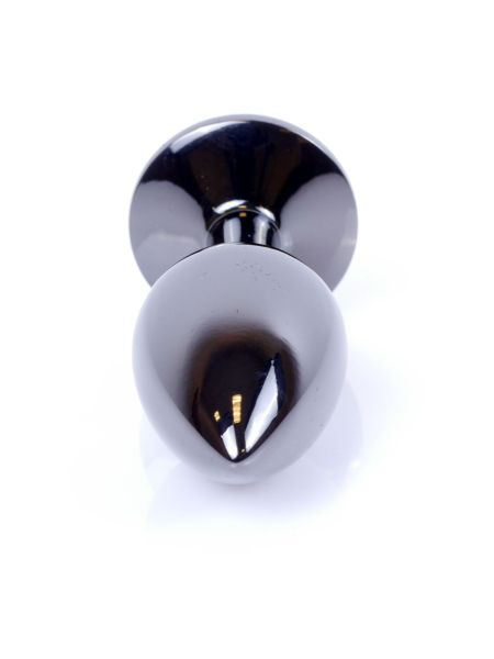 Sex plug korek analny stalowy z kryształem 2,7cm - 4