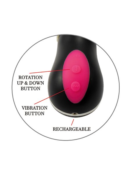Sex wibrator rotacyjny posuwisty króliczek erotyka - 11