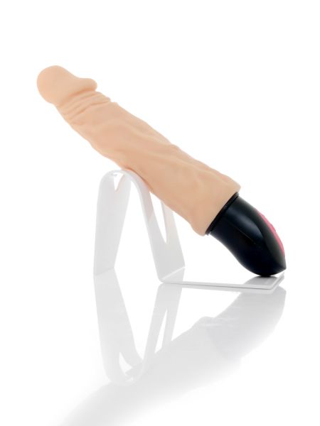 Sex wibrator z kręgosłupem giętki cyberskóra 27cm - 10