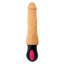 Sex wibrator z kręgosłupem giętki cyberskóra 27cm - 3