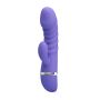 Sex wibrator ze stymulatorem łechtaczki 7tryb 18cm - 5