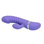 Sex wibrator ze stymulatorem łechtaczki 7tryb 18cm - 6