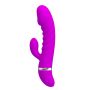 Sex wibrator ze stymulatorem łechtaczki 7tryb 18cm - 3