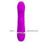 Sex wibrator ze stymulatorem łechtaczki 7tryb 18cm - 7