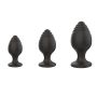 Zestaw korków analnych Boss Series Silicone Anal Plugs Set - 2