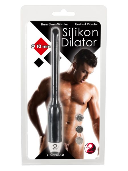 Silicone Dilator black 10 mm - 2