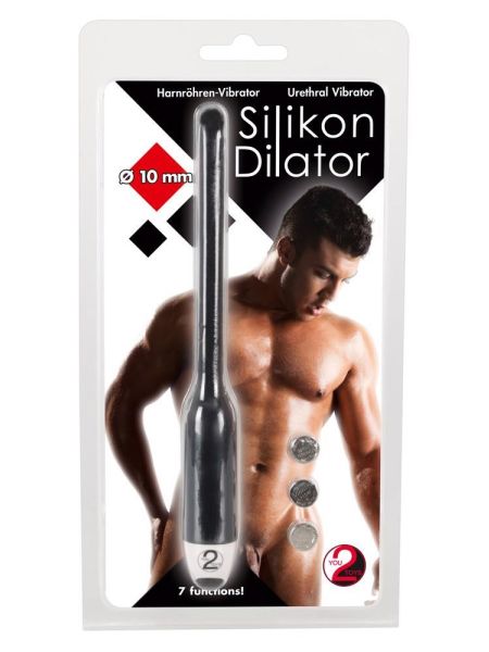 Silicone Dilator black 10 mm