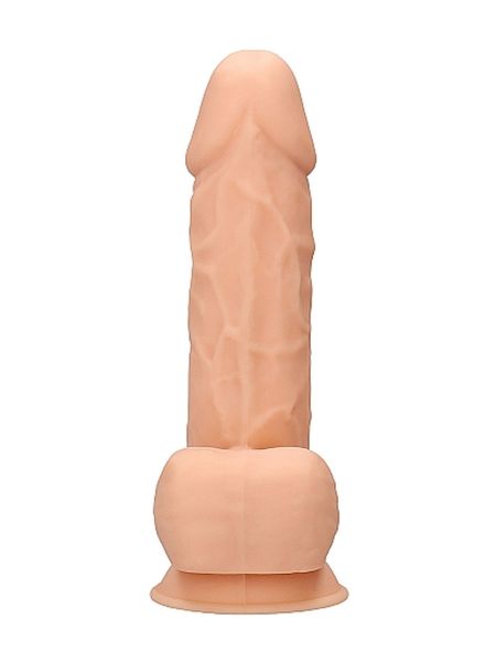 Gruby żylasty realistyczny penis przyssawka 21,5cm - 4