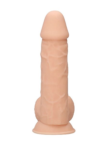 Gruby żylasty realistyczny penis przyssawka 21,5cm - 5