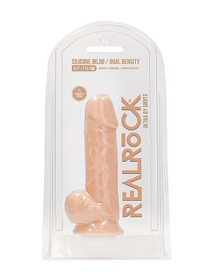 Gruby żylasty realistyczny penis przyssawka 21,5cm - image 2