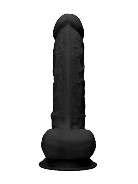 Gruby żylasty realistyczny penis przyssawka 17,8cm - 4