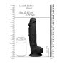 Gruby żylasty realistyczny penis przyssawka 17,8cm - 9
