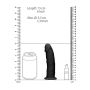 Zagięte silikonowe dildo mocna przyssawka 15 cm - 9