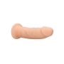 Żylaste silikonowe dildo mocna przyssawka 15 cm - 8