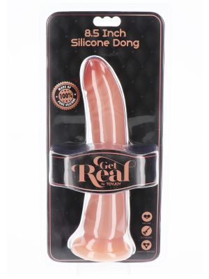 Duży żylasty realistyczny penis przyssawka 21,5 cm - image 2