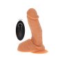 Realistyczne żylaste dildo z mocną przyssawką 17cm - 2