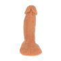 Realistyczne żylaste dildo z mocną przyssawką 17cm - 4