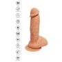 Realistyczne żylaste dildo z mocną przyssawką 17cm - 7