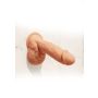 Realistyczne żylaste dildo z mocną przyssawką 17cm - 8