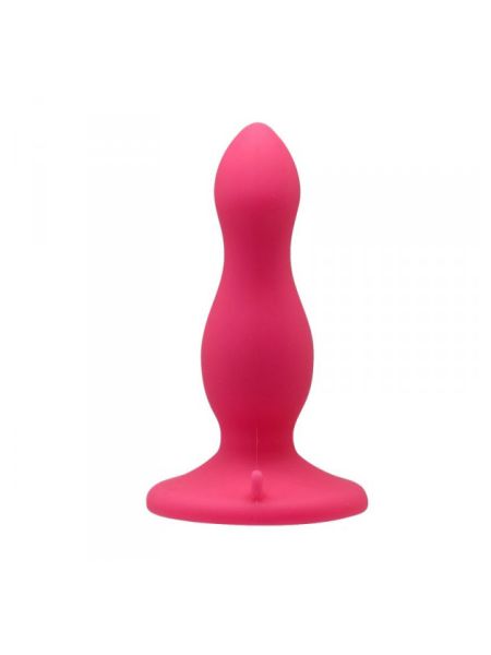 Silikonowy korek analny z mocną przyssawką sex 9cm - 2