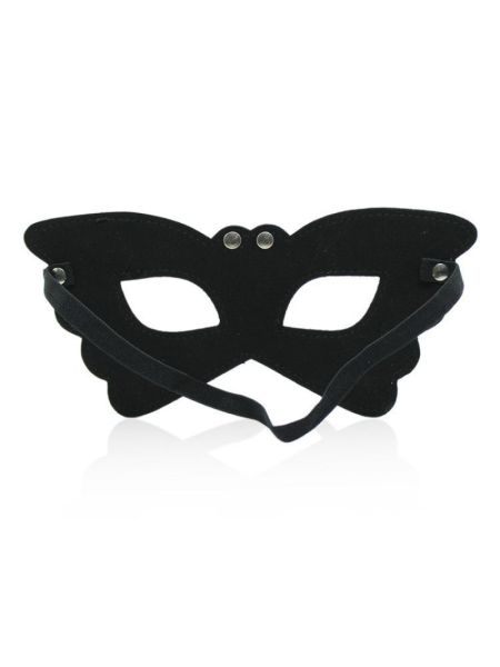 Skórzana maska karnawałowa wenecka przebranie sex - 2