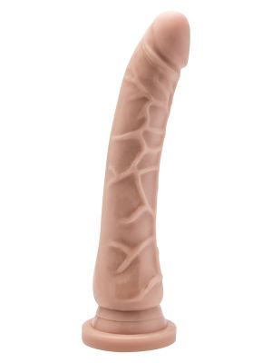 Smukłe zgrabne dildo z żyłami naturalny penis 20cm - image 2