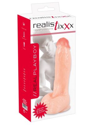 Solidne dildo duże grube naturalny penis sex 23cm