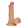 Solidne naturalne dildo jak penis przyssawka 17cm - 2