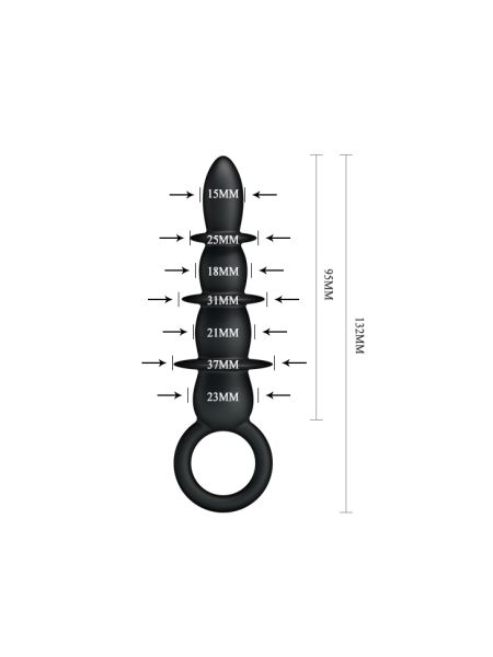 Sonda analna do penetracji pupy sex koraliki 13c - 6