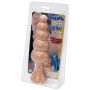 Sonda analna z kulkami do pupy sex przyssawka 20cm - 3