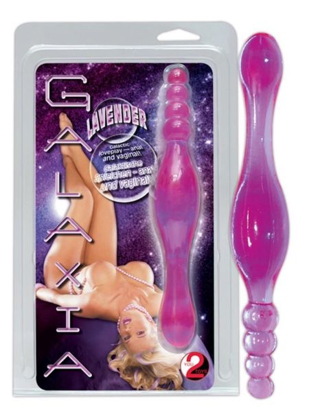 Sonda dwustronna waginalna analna dildo kulki 20cm - 7