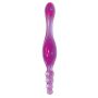 Sonda dwustronna waginalna analna dildo kulki 20cm - 5