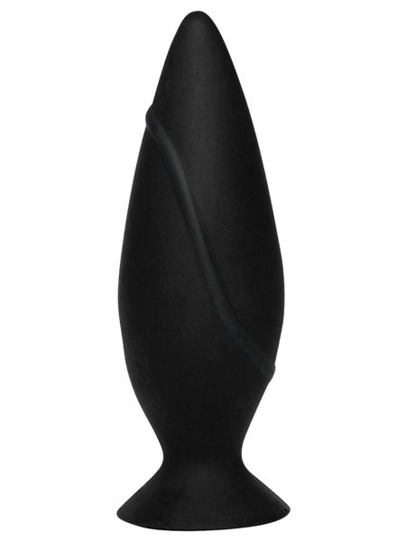 Spiczasty korek analny silikonowy sex plug 9cm - 3