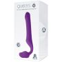 Strap On dildo bez paska z miękkiego silikonu 20cm - 3