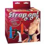 Strap on z trzema rodzajami dilda sex lesbijski - 2