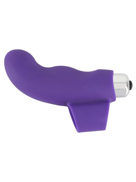 Stymulator łechtaczki wibrator na palec sex 9cm