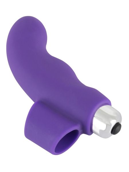 Stymulator łechtaczki wibrator na palec sex 9cm - 3