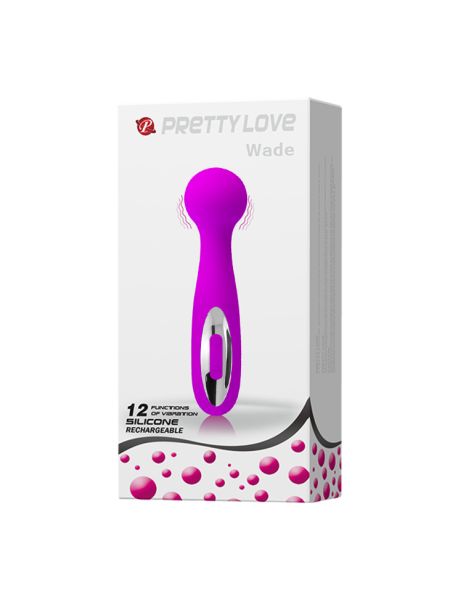 Masażer wibrator łechtaczki body wand Pretty Love Wade - 3