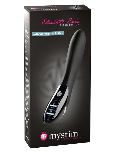 Stymulator-ELECTRIC ERIC ESTIM VIBRATOR BLACK - 4