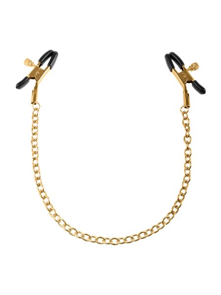 Stymulator-FF GOLD NIPPLE CHAIN CLAMPS - 2