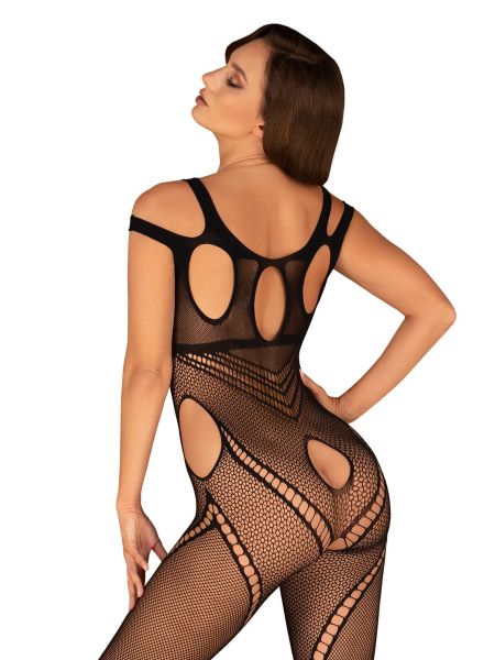 Bodystocking otwarty krok do seksu na randkę S/M/L - 2