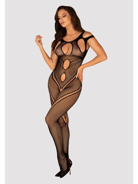 Bodystocking otwarty krok do seksu na randkę S/M/L - 3