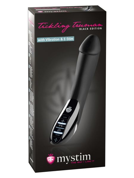 Stymulator-TICKLING TRUMAN ESTIM VIBE BLACK - 4