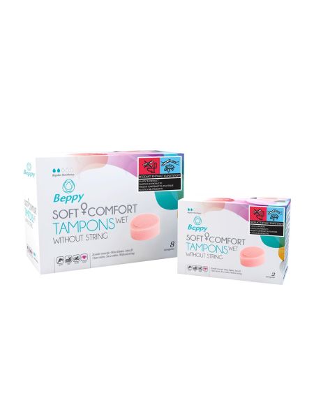 Tampony-BEPPY SOFT&COMFORT TAMPON WET 2PCS - 6